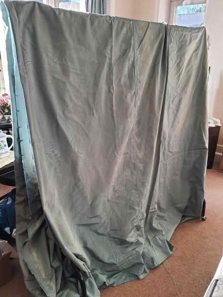 Photo of free Used curtain material (Stroud central) #2
