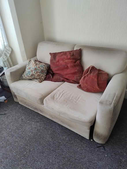Photo of free 2 seat sofa bed (Bedfotd mk42) #1