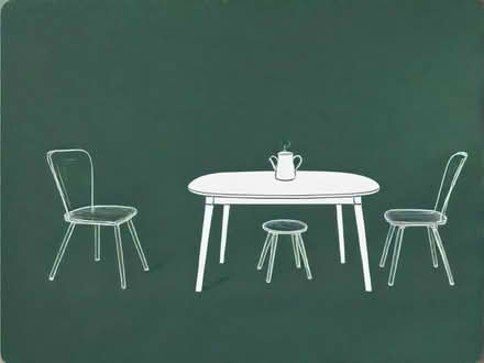 Photo of table and or chairs for kitchen (Caernarfon LL55) #1