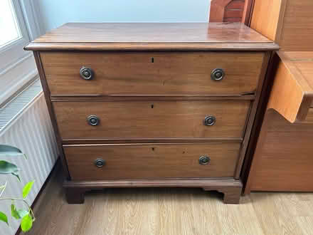 Photo of free Wooden chest of drawers (South Acton, W4) #1
