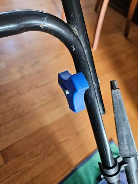 Photo of Knob/screw/bolt (Near the experimental farm) #1