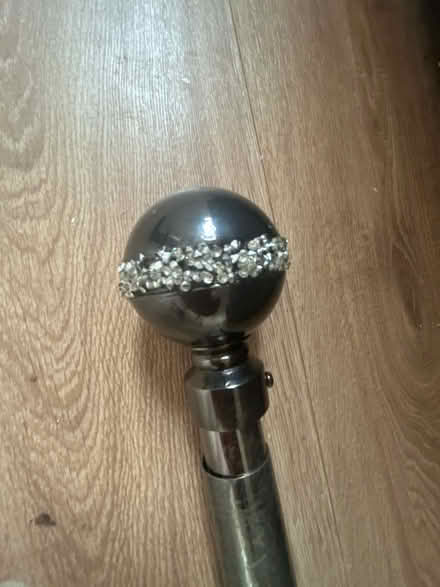 Photo of free Metal curtain pole & fixings (Airdrie ML6) #2