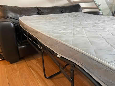 Photo of free 3 seater, leather sofa bed (Waverley, Sydney) #4