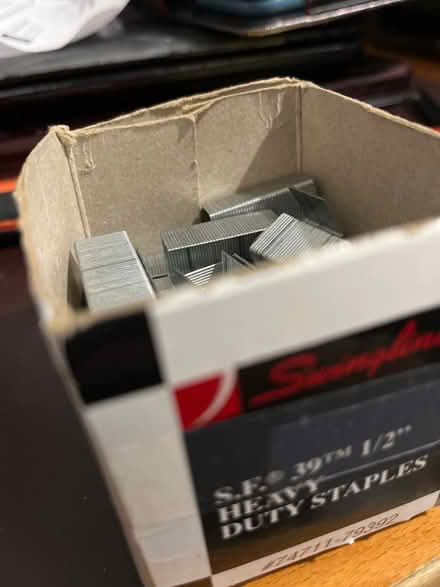 Photo of free 1/2” swingline heavy duty staples (Silver Spring MD) #2