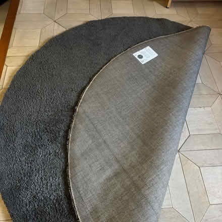Photo of free 7” round IKEA rug (Saratoga) #3