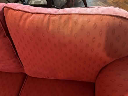 Photo of free Laura Ashley red sofa (Biddulph Moor ST8) #4