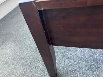 Photo of free King size bed frame (plus mattress if wanted) (Glen Parva LE2) #3