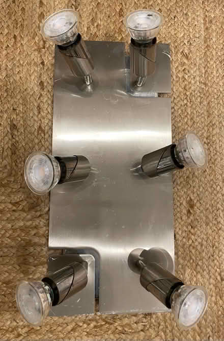 Photo of free 6 spot ceiling light fitting (Edinburgh EH4) #1