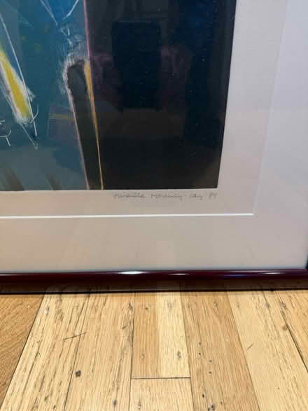 Photo of free Large gorgeous monoprint (Mill Valley) #3