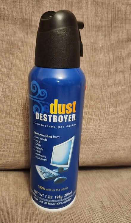 Photo of free Can of Dust Destroyer (Burhamthorpe & Robert Speck) #1