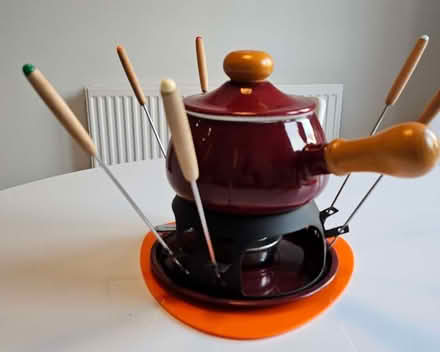 Photo of free Fondue Set, Steel/Enamel (DA2) #1