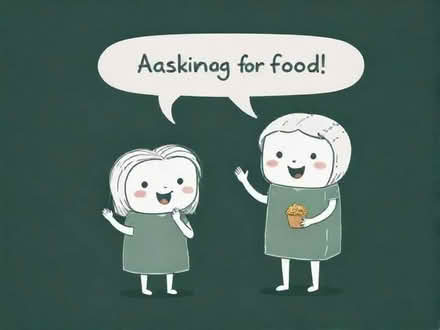 Photo of asking for food (Bentilee ST2) #1