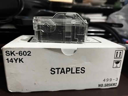 Photo of free Konica Minolta Staple Cartridges (Silver Spring MD) #2
