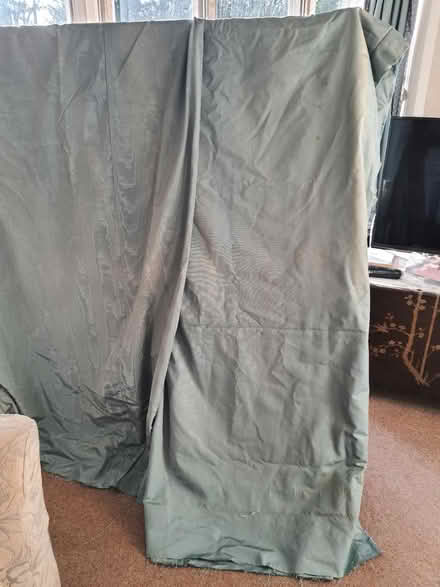 Photo of free Used curtain material (Stroud central) #3