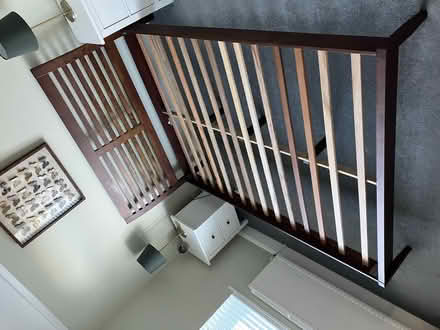 Photo of free King size bed frame (plus mattress if wanted) (Glen Parva LE2) #2