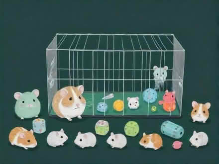 Photo of free Hamster cage and toys (Bisley Road GL5) #3