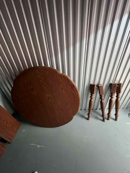 Photo of free Hardwood Table (Riverside nj) #1