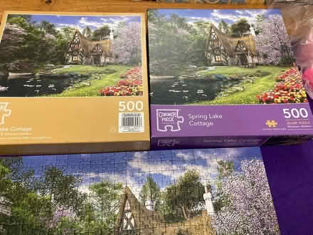 Photo of free 500 piece jigsaw puzzle (CM12) #1