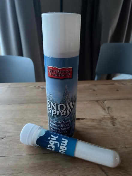 Photo of free Snow spray and magic snow (Woodmancote GL11) #1