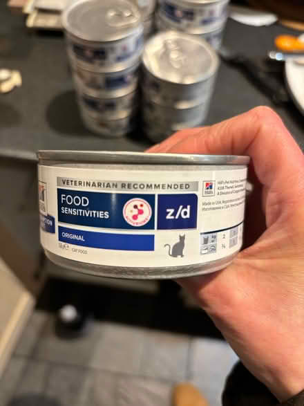 Photo of free 16 cans of hypoallergenic cat food (Canton CF5) #2