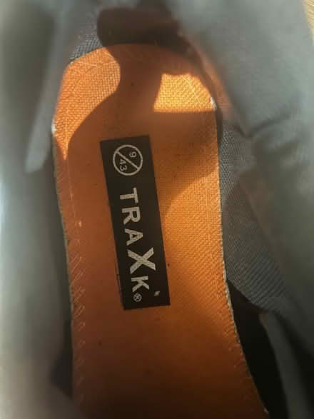Photo of free Grey TraXk Trainers size 9 (43) (Holywell Green HX4) #2
