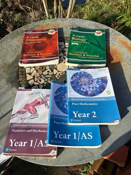 Photo of free A Level Revision books (Ullesthorpe LE17) #1