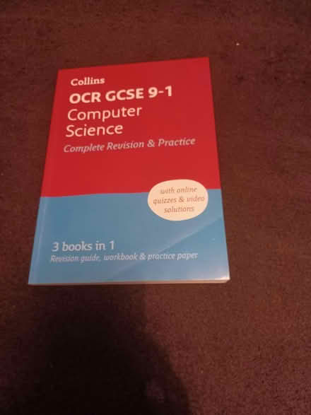 Photo of free OCR GCSE computer science text book (BL8 Tottington, Bury) #1