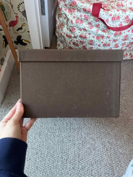 Photo of free Brown Storage Box (SK12 1LE) #2