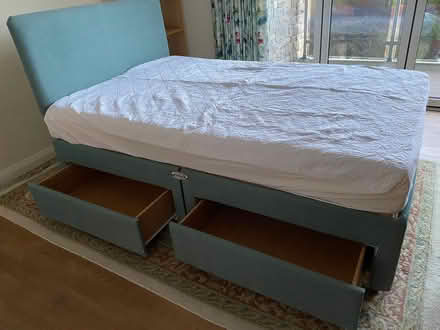 Photo of free Double bed & mattress (Kirkby Lonsdale LA6) #2