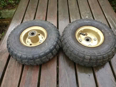 Photo of free Wheels for a sack barrow (Bray SL6) #1