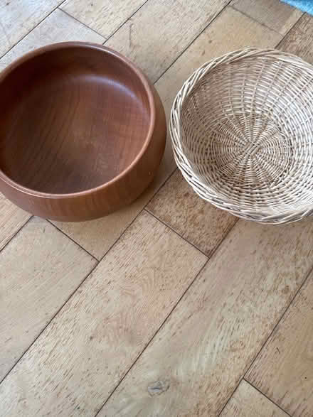 Photo of free Teak fruit bowl (Liverpool L17) #1