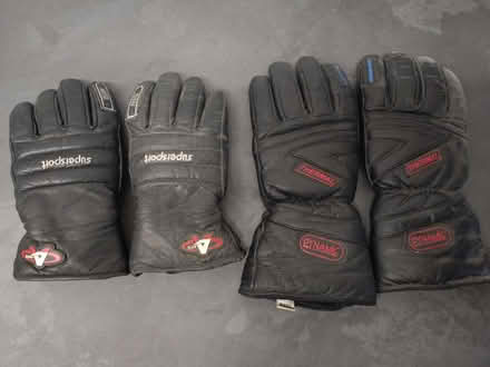 Photo of free Old school leather ski /motorbike gloves (Ecclesall S11) #1