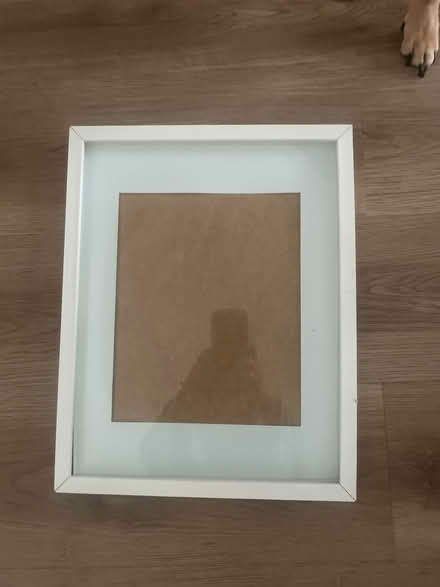 Photo of free White picture frame with mount (Garston WD25) #1