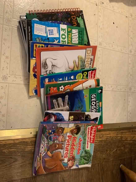 Photo of free Assorted activity books (Woodridge, janes & 75th) #1
