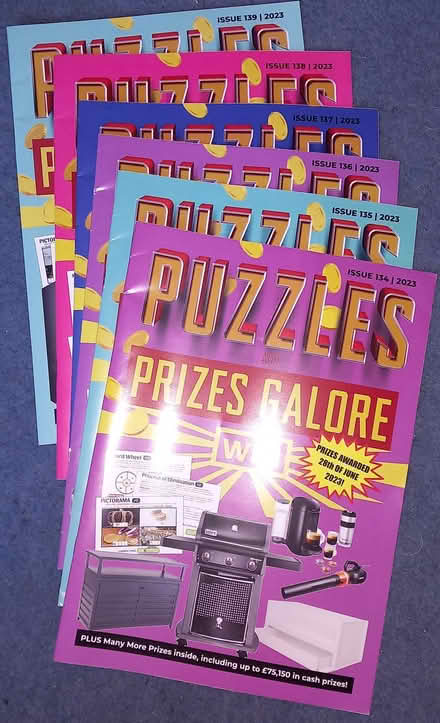 Photo of free Six puzzle and six word search magazines (Kingsway) #1