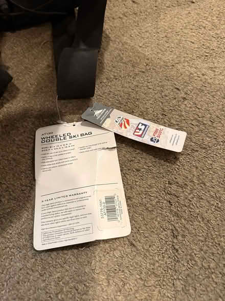 Photo of free New Wheeled Double Ski Bag (98th Ave & Federal Blvd) #3
