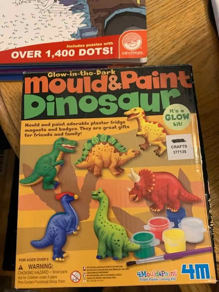 Photo of free Plaster dinosaur kit (Woodridge, janes & 75th) #1