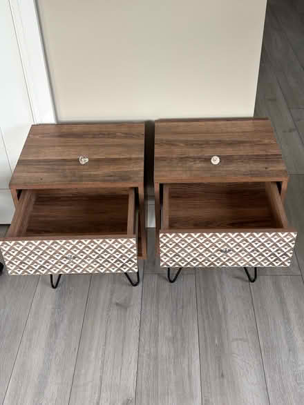 Photo of free Pair of bedside tables (W7) #4