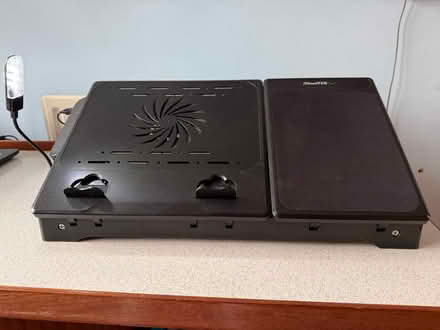 Photo of free Stand With Light and Fan For Laptop (Wincobank S9) #2