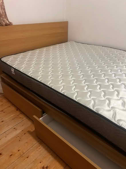 Photo of free IKEA malm , double bed (Glasgow G41) #2