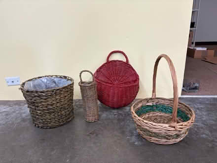 Photo of free Various baskets (Mt. View, near Costco) #1