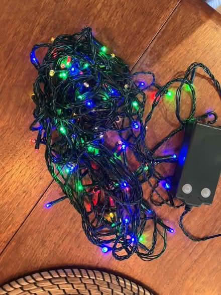 Photo of free Multicolour LED lights (battery) (Greenwich/Blackheath SE10) #1