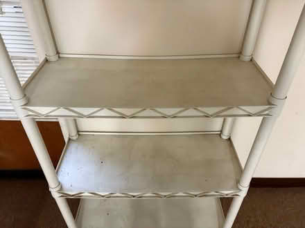 Photo of free Plastic shelving (Mt. View, near Costco) #2