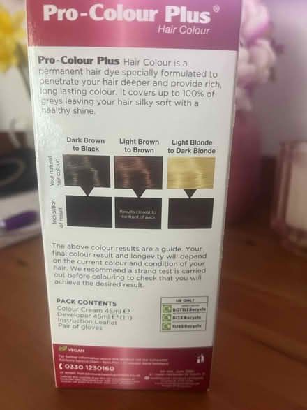 Photo of free Hair Dye (Hemel Hempstead) #2