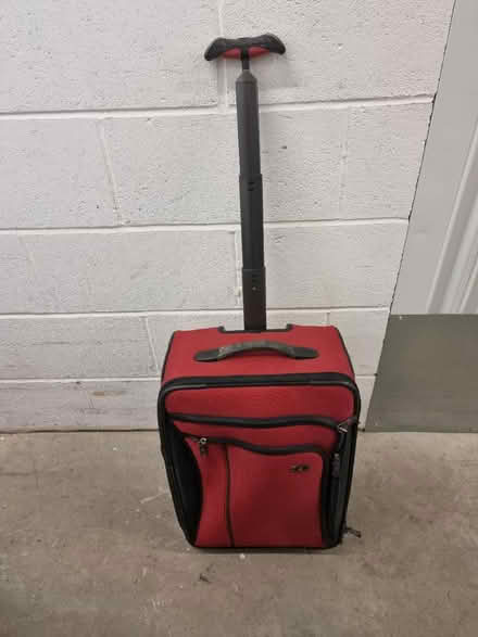 Photo of free Victorinox Red Softshell Suitcase (SW11 3SJ) #1