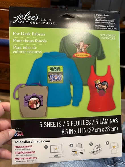 Photo of free Jolee’s- 5 transfer sheets (Streetsville) #1