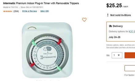Photo of free plug-in timer, unused (Britannia) #2