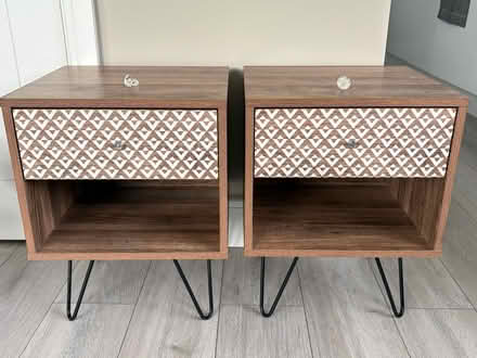 Photo of free Pair of bedside tables (W7) #2