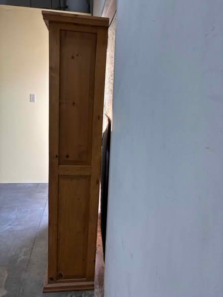 Photo of free Rustic pine shelf (Mt. View, near Costco) #1