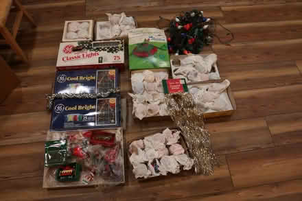 Photo of free Christmas lights, ornaments, etc (Hawthorne, NY) #1